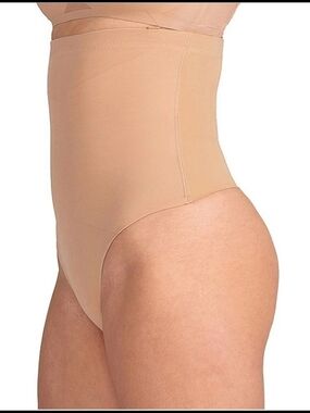 Honeylove Nude Beige High-Waist Shapewear Thong NWT